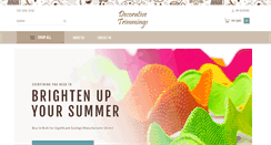 Desktop Screenshot of decorativetrimmings.com